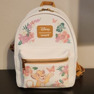 Loungefly Disney The Lion King Simba Butterfly Mini Backpack